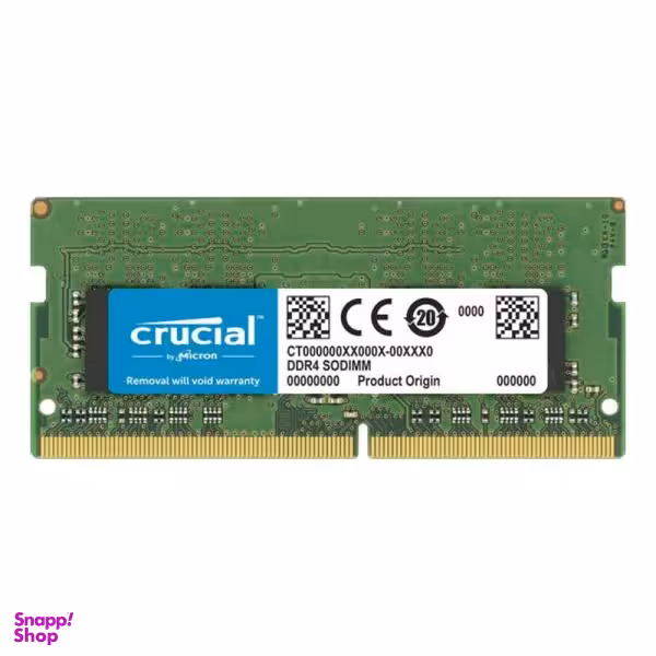 رم لپ تاپ DDR4 تک کاناله 3200 مگاهرتز CL22 کروشیال مدل CT32 ظرفیت 32 گیگابایت