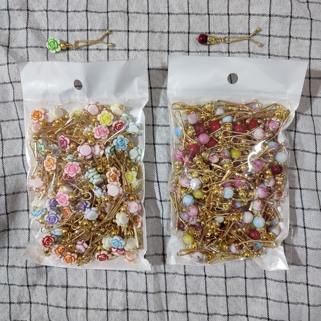 گیره روسری بسته 100 عددی