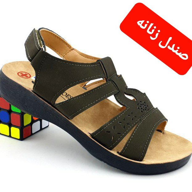 صندل رکابدار پی یو زنانه . دمپایی زنانه. کفش تابستانی زنانه. صندل چسبی زنانه شیک. صندل پی یو بادوام سایز 38