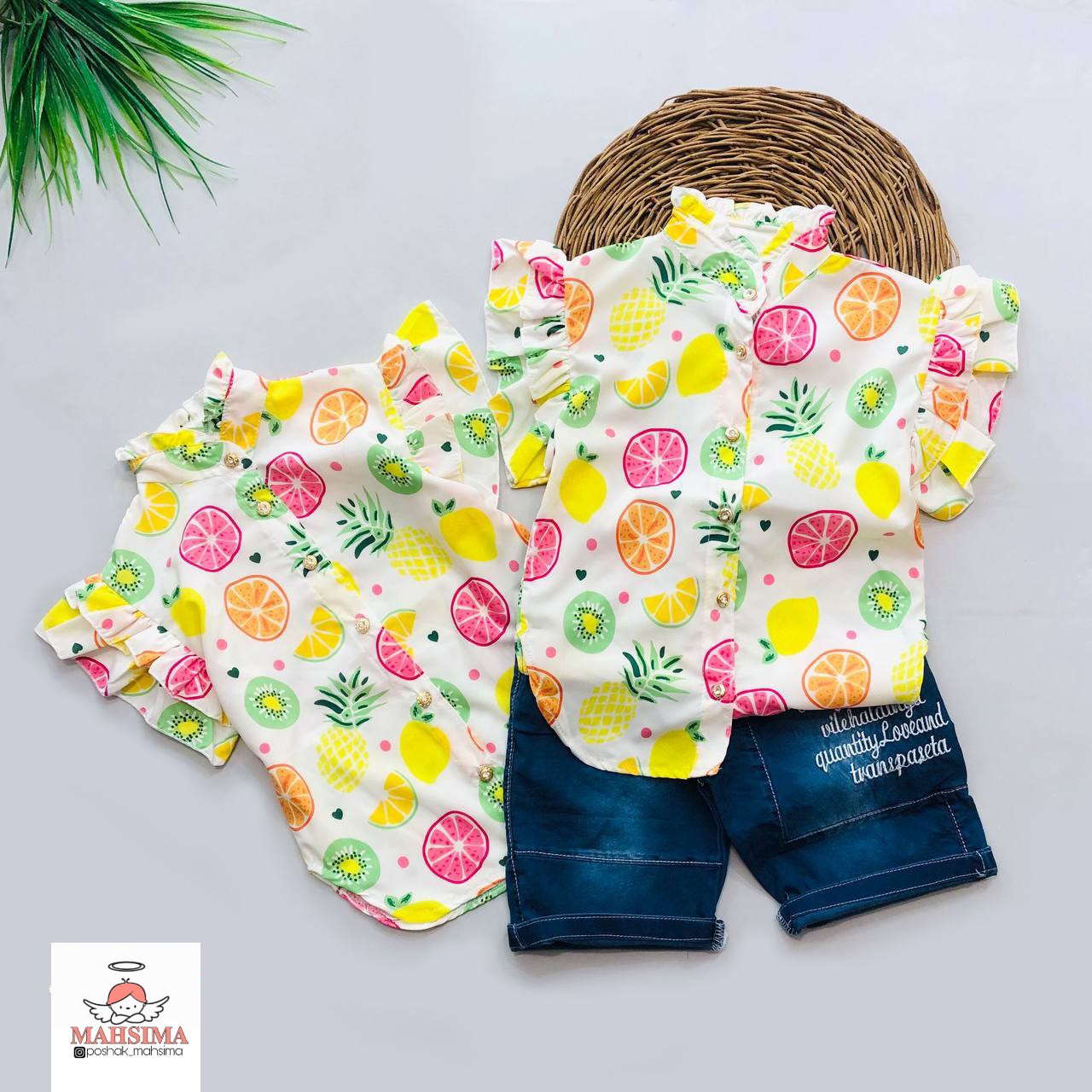 تیشرت شلوارک دخترانه