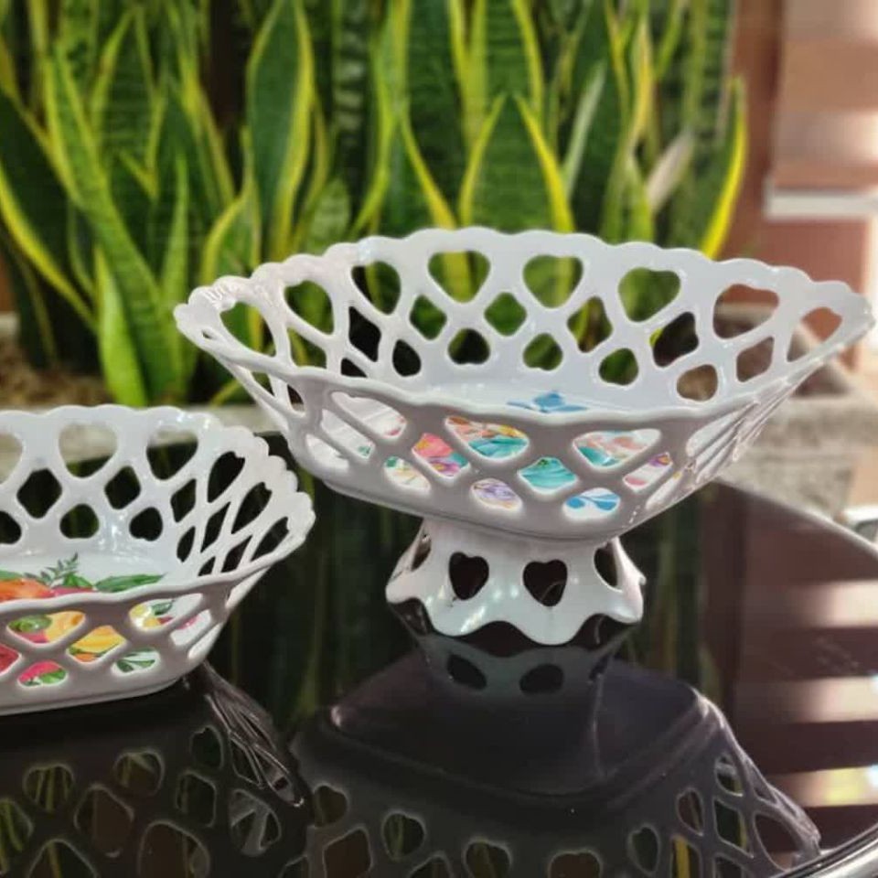 سبد میوه ملامین سایز بزرگ