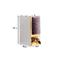 سیلو رومیزی استیل بزررگ {Steel box silo}