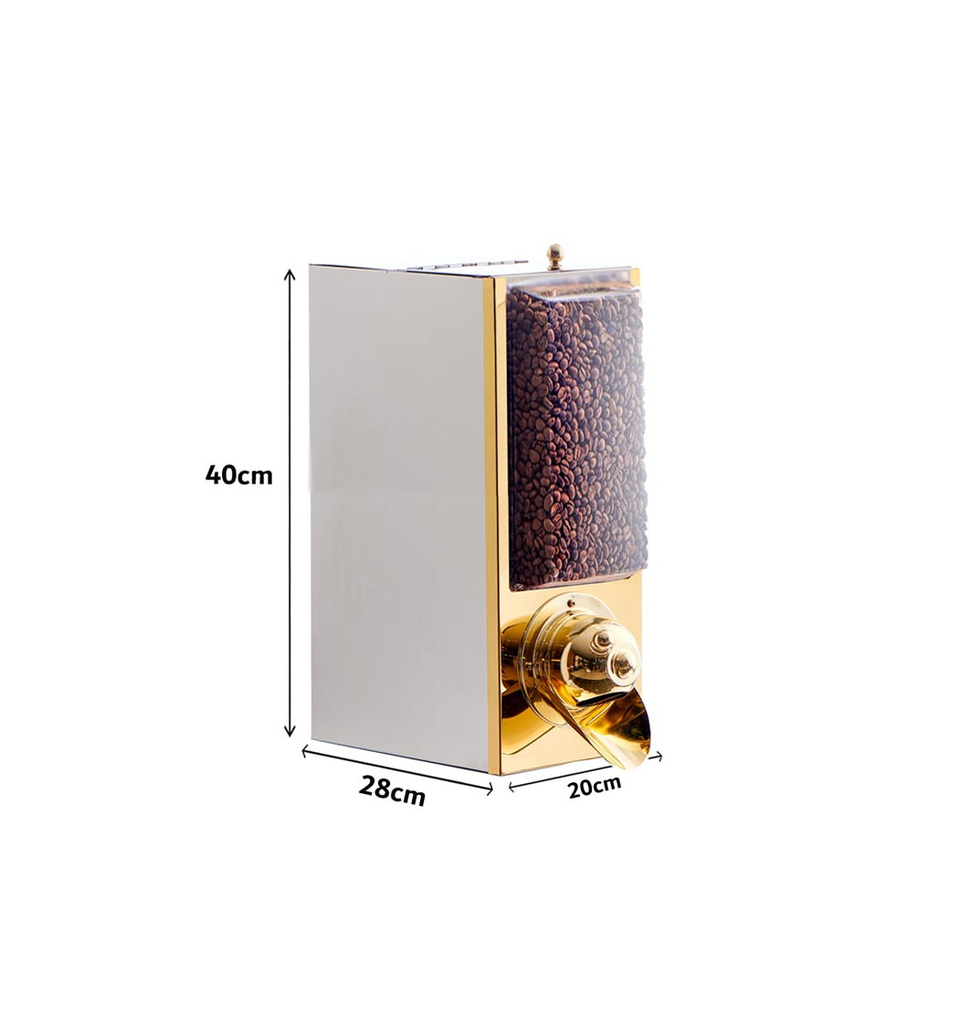 سیلو رومیزی استیل بزررگ {Steel box silo}