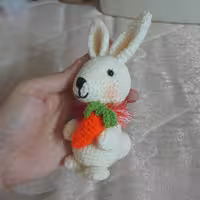 خرگوش بافتنی 