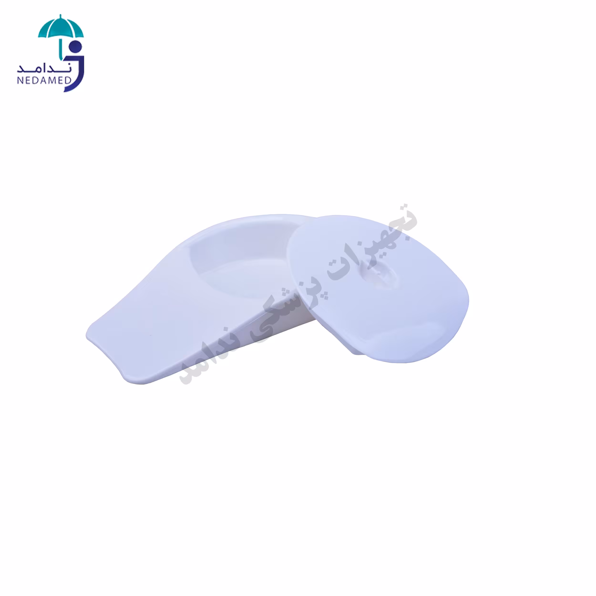 لگن زير بيمار درب دار