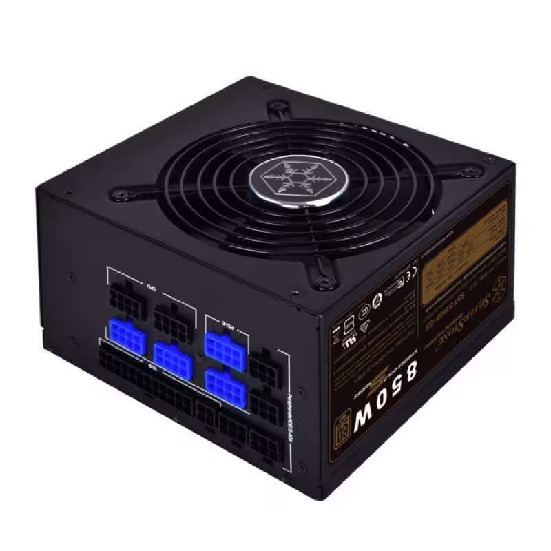 خرید منبع تغذیه سیلوراستون 850 وات Power SilverStone Strider SST-ST85F-GS V2 با بهترین قیمت