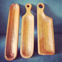 ظروف مزه خوری چوبی