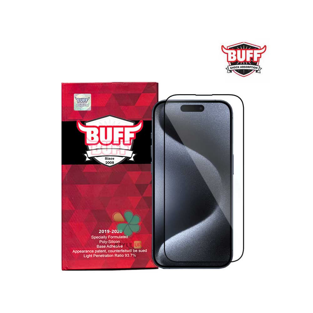 گلس گوشی Buff 5D مناسب Apple iPhone 15 Pro Max