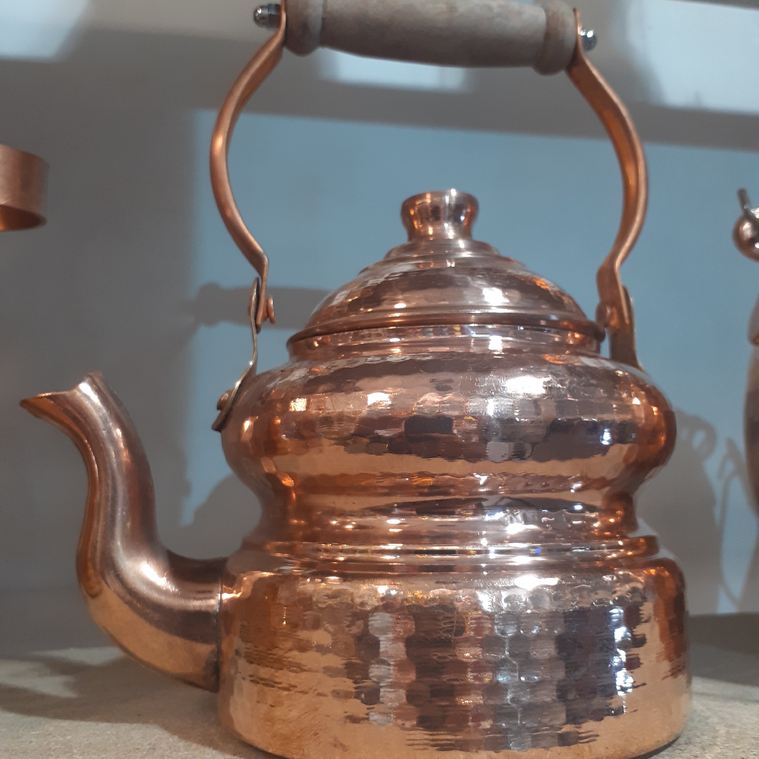 کتری دسته چوبی زنجان