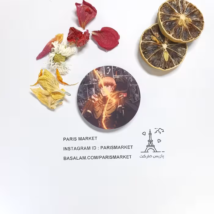 پیکسل طرح آرمین armin arlert از انیمه اتک آن تایتان attack on titan کد 1009 با کیفیت چاپ عالی 