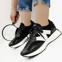 کتونی نیوبالانس NB New Balance  پرطرفدار باکیفیت مشکی ان سفید N سفید تاینی