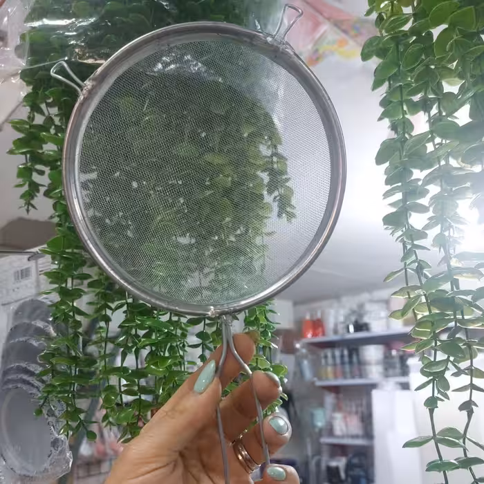 الک دسته دار فلزی طرح ترک  سایز  بزرگ صافی چای بزرگ در پلاسکو دهقان 