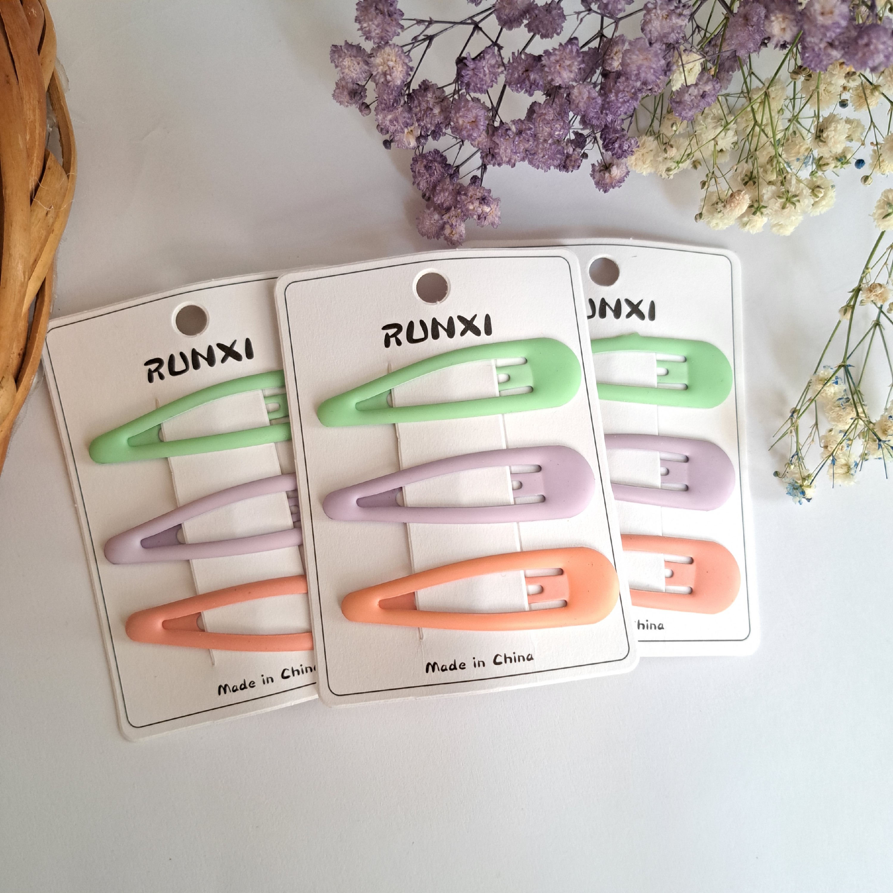 گیره بادامی 3 عددی 