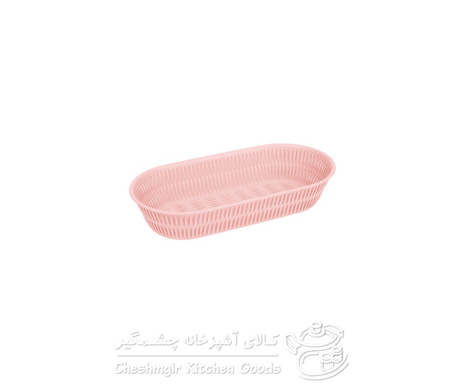 سبد بامبو بیضی کوچک لیمون کد 138000