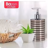 جا مایع پمپی بازن طرح استیل