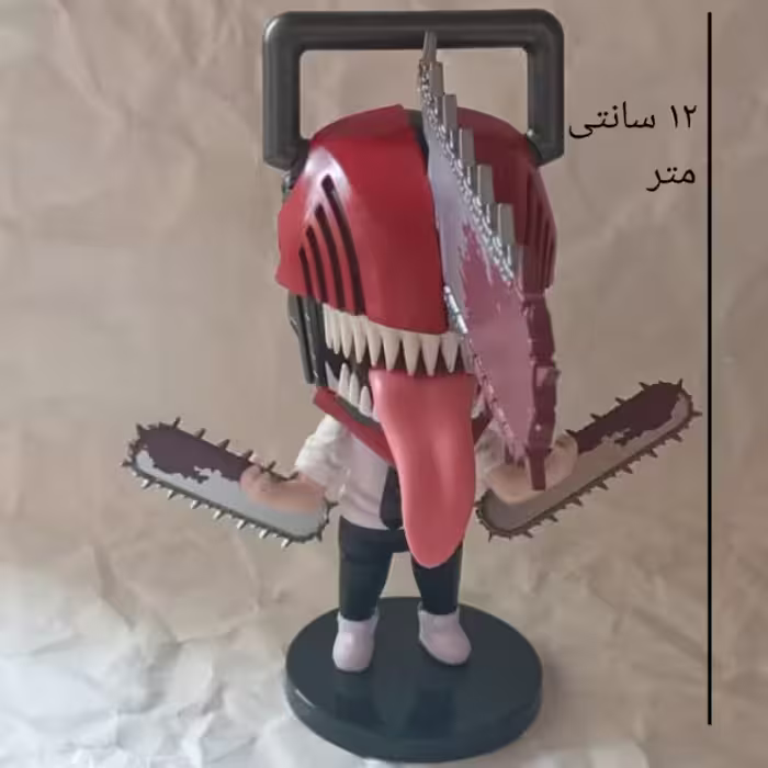 اکشن فیگور 4 انیمه مرد اره ای 12 سانتی chainsaw man 