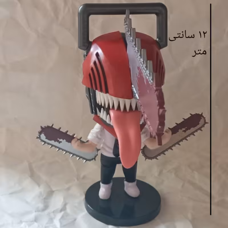 اکشن فیگور 4 انیمه مرد اره ای 12 سانتی chainsaw man 