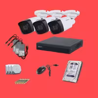 پک 3 دوربین  مدل داهوا با میکروفن1200tlpa