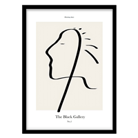 قیمت و خرید تابلو دکوراتیو مدل لاین‌آرت ابسترکت کد 008