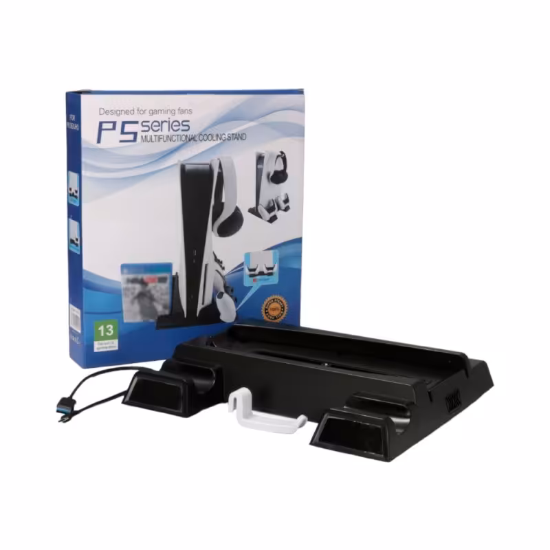 پایه خنک کننده لپ تاپ و شارژر همه کاره ps5 مدل YH-51