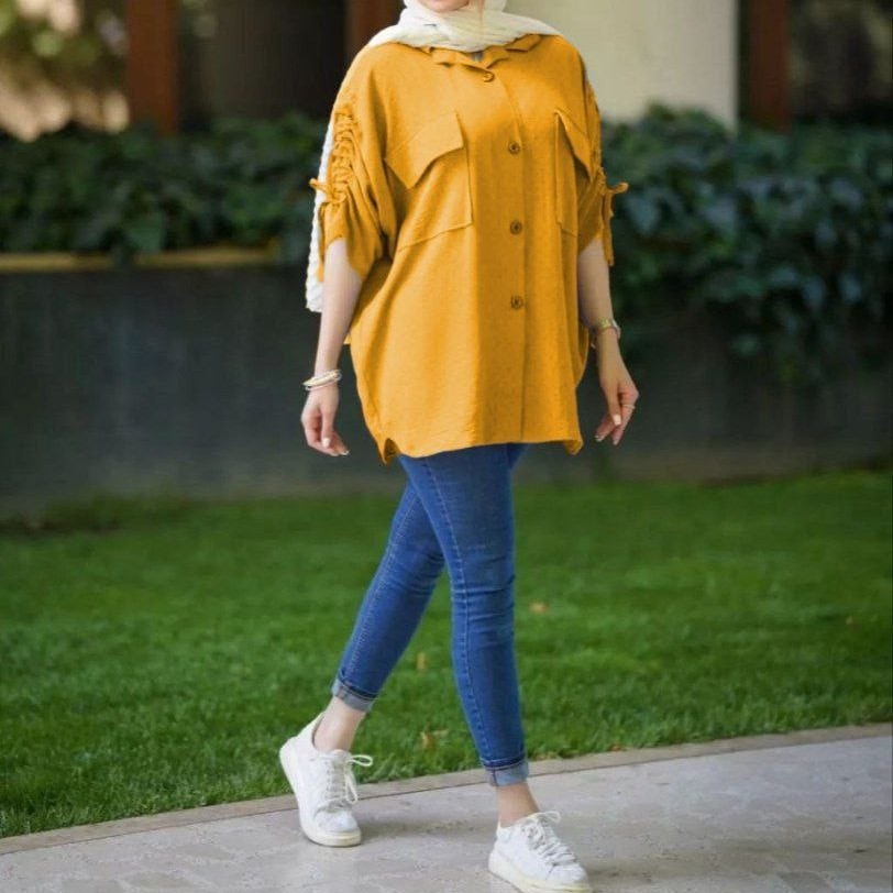 مانتو زنانه رنگی