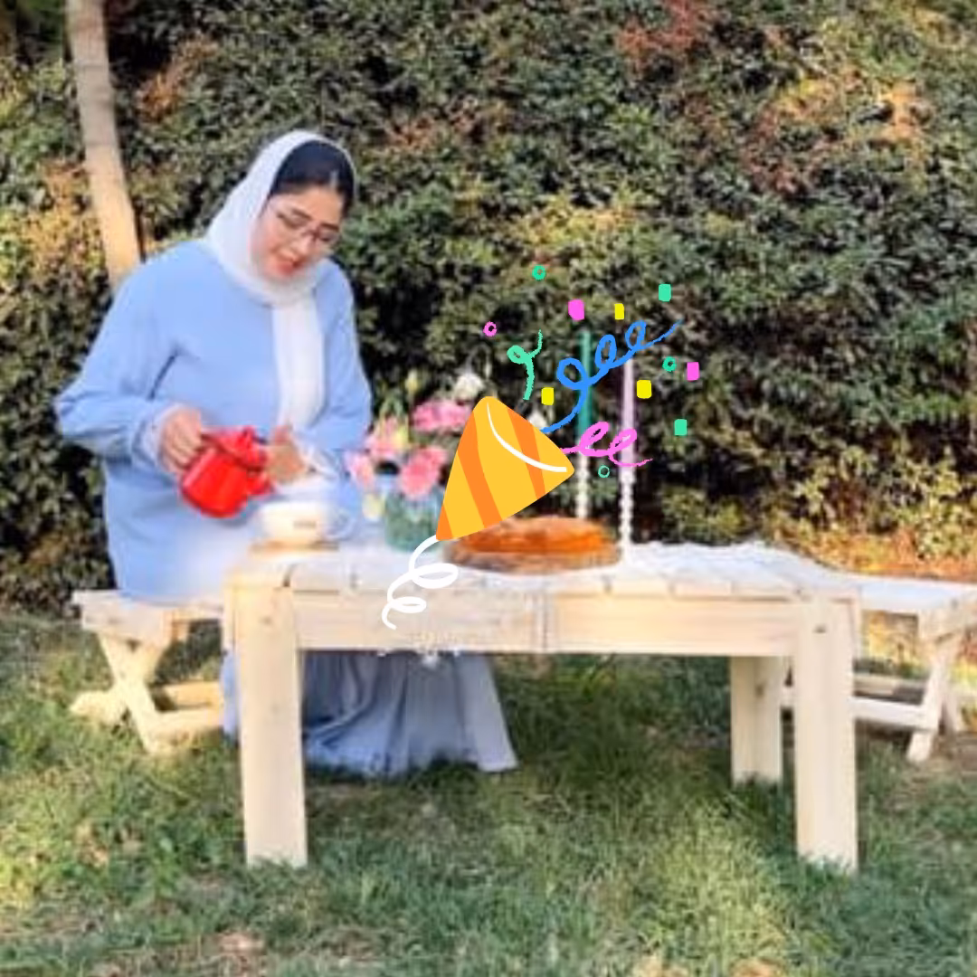 میز  و صندلی تاشو  دو نفره 