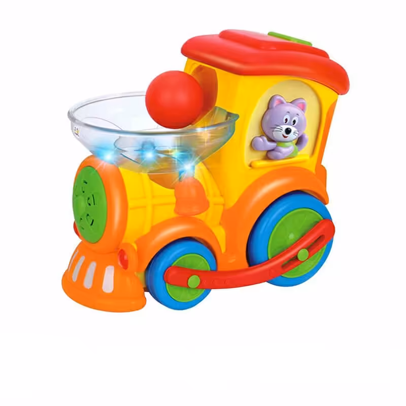 قطار توپ جمع کن موزیکال هولی تویز 958