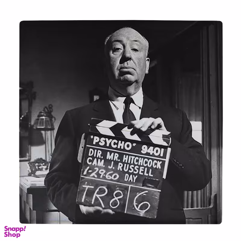 زیر لیوانی طرح آلفرد هیچکاک کد 5755158_3965