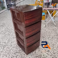 فایل 4 طبقه  طرح چوب مارینا  دارور پلاستیکی  محصول برند تسا پلاستیک مواد نو صادراتی باکیفیت 