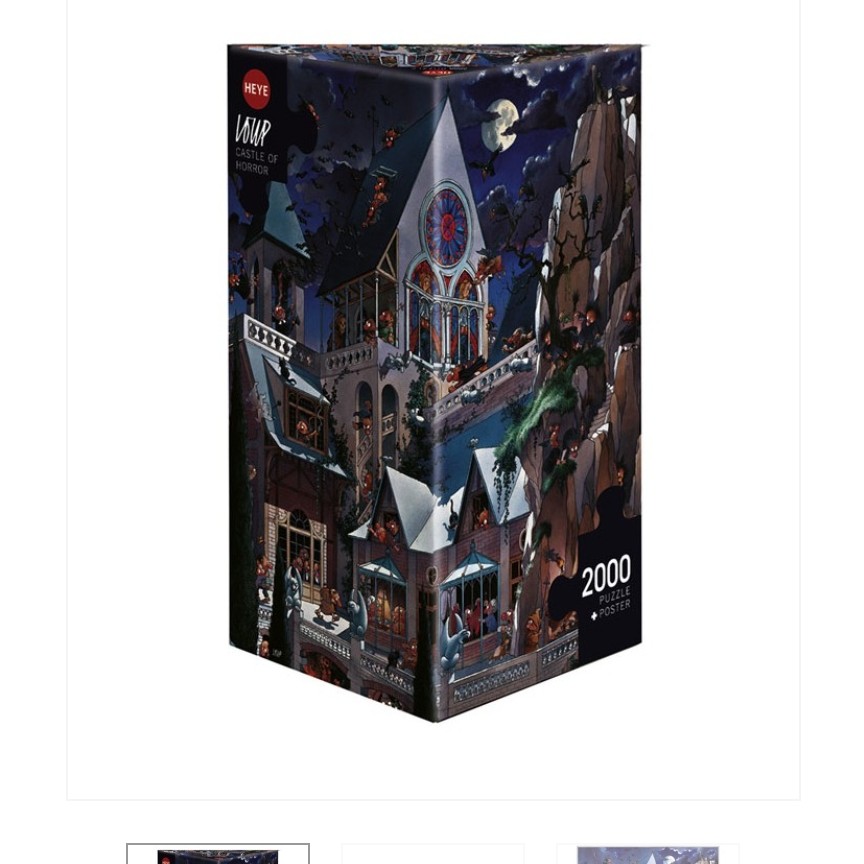 پازل 2000 تکه (LOUP CASTLE OF HORROR)