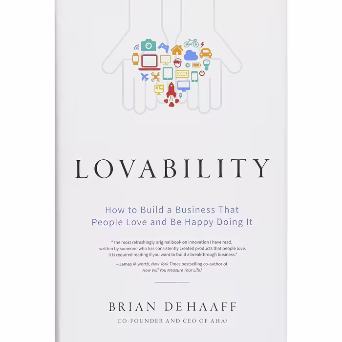 کتاب زبان اصلی Lovability اثر Brian de Haaff انتشارات Greenleaf Book Group Press