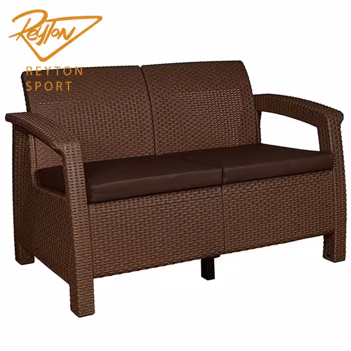 مبل باغی حصیری دو نفره