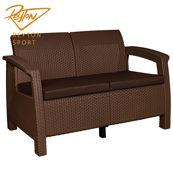 مبل باغی حصیری دو نفره