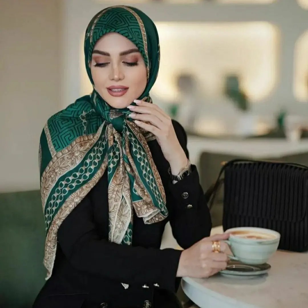 روسری نخ پنبه قواره 140