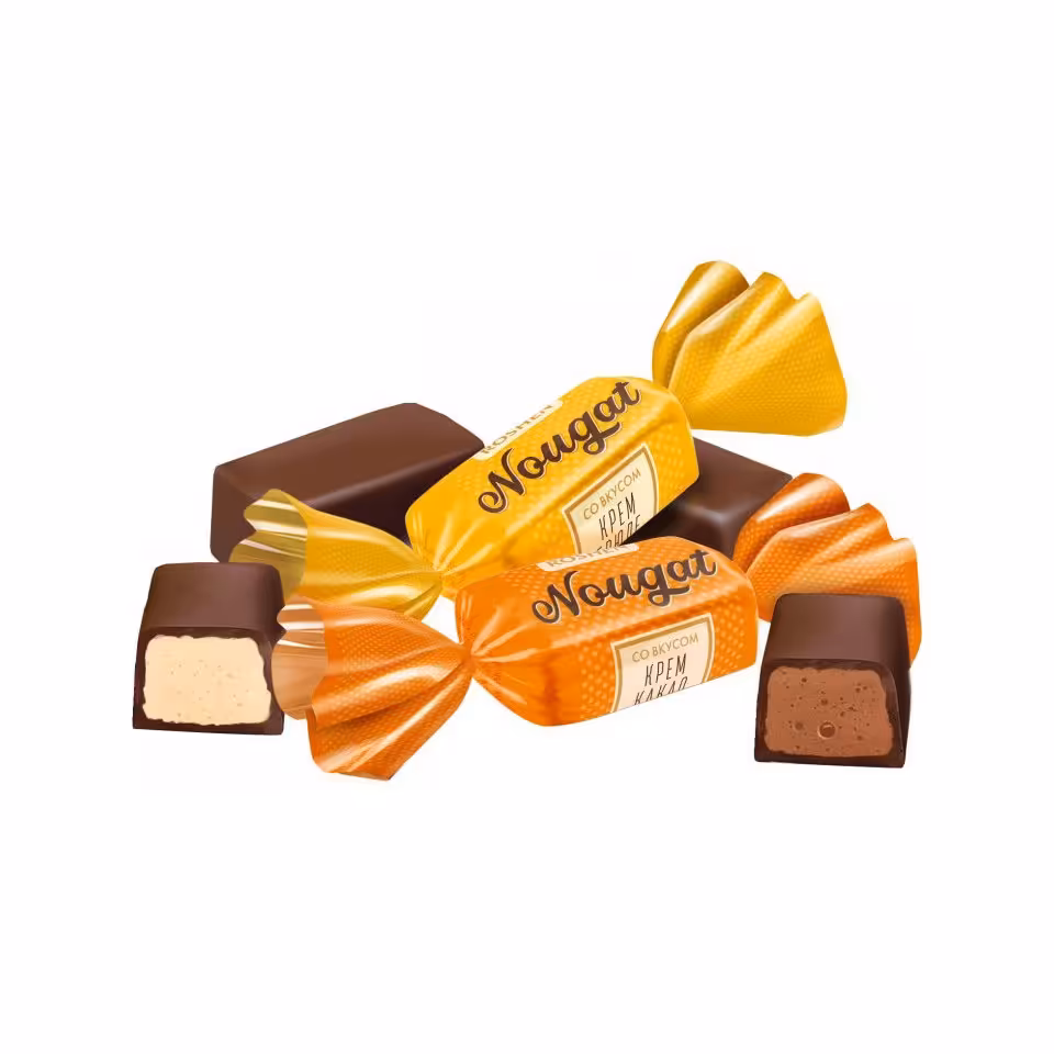 شکلات نوقا روشن محصول اوکراین(500گرم)