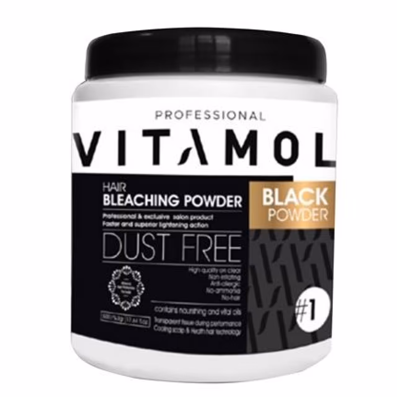 ​پودر دکلره ویتامول مشکی Bleaching حجم 500mL