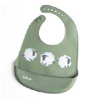 پیشبند سیلیکونی نوزاد سبز