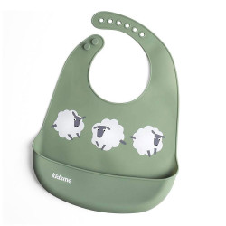 پیشبند سیلیکونی نوزاد سبز