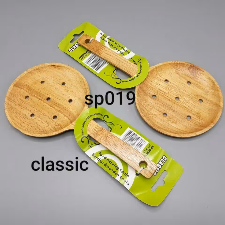 کفگیر پهن بامبو