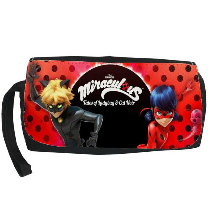 جامدادی دخترانه دختر کفشدوزکی و گربه سیاه لیدی باگ Ladybug Cat Noir