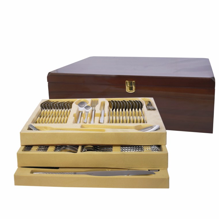 سرویس قاشق و چنگال 137 پارچه ام جی اس مدل DF007