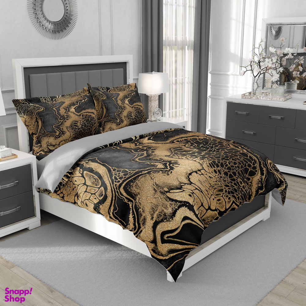 سرویس روتختی تکنفره 5 تکه مدل ماربل کد 4893