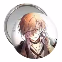 آینه جیبی خندالو مدل چویا سان انیمه سگ های ولگرد بانگو کد 11760