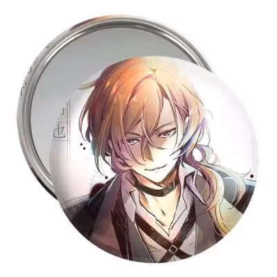 آینه جیبی خندالو مدل چویا سان انیمه سگ های ولگرد بانگو کد 11760