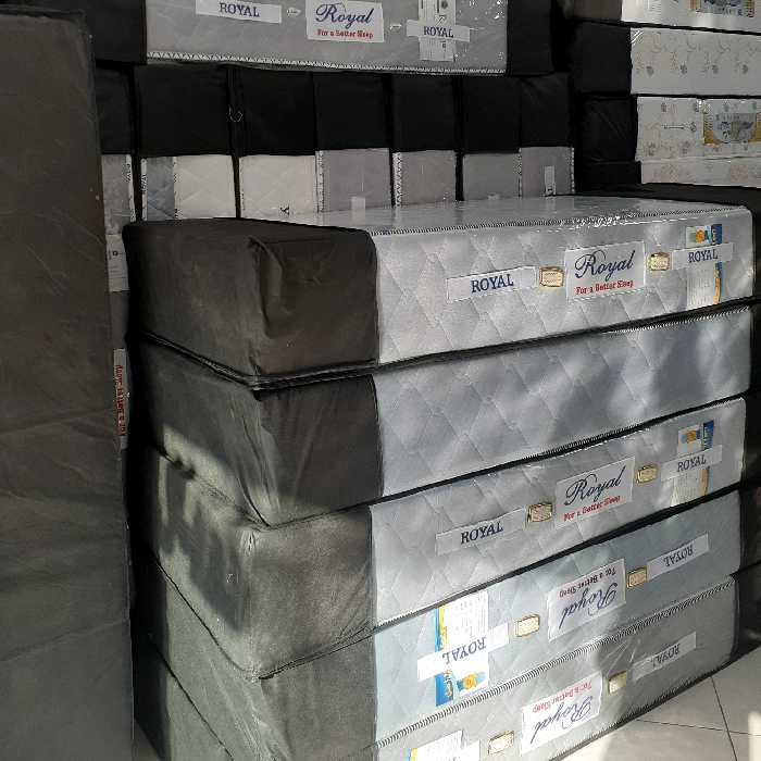 تشک طبی فنری رویال تک نفره 11 سال ضمانت ویژه فنر میکرو ریز (ارسال با باربری و پس کرایه میباشد )