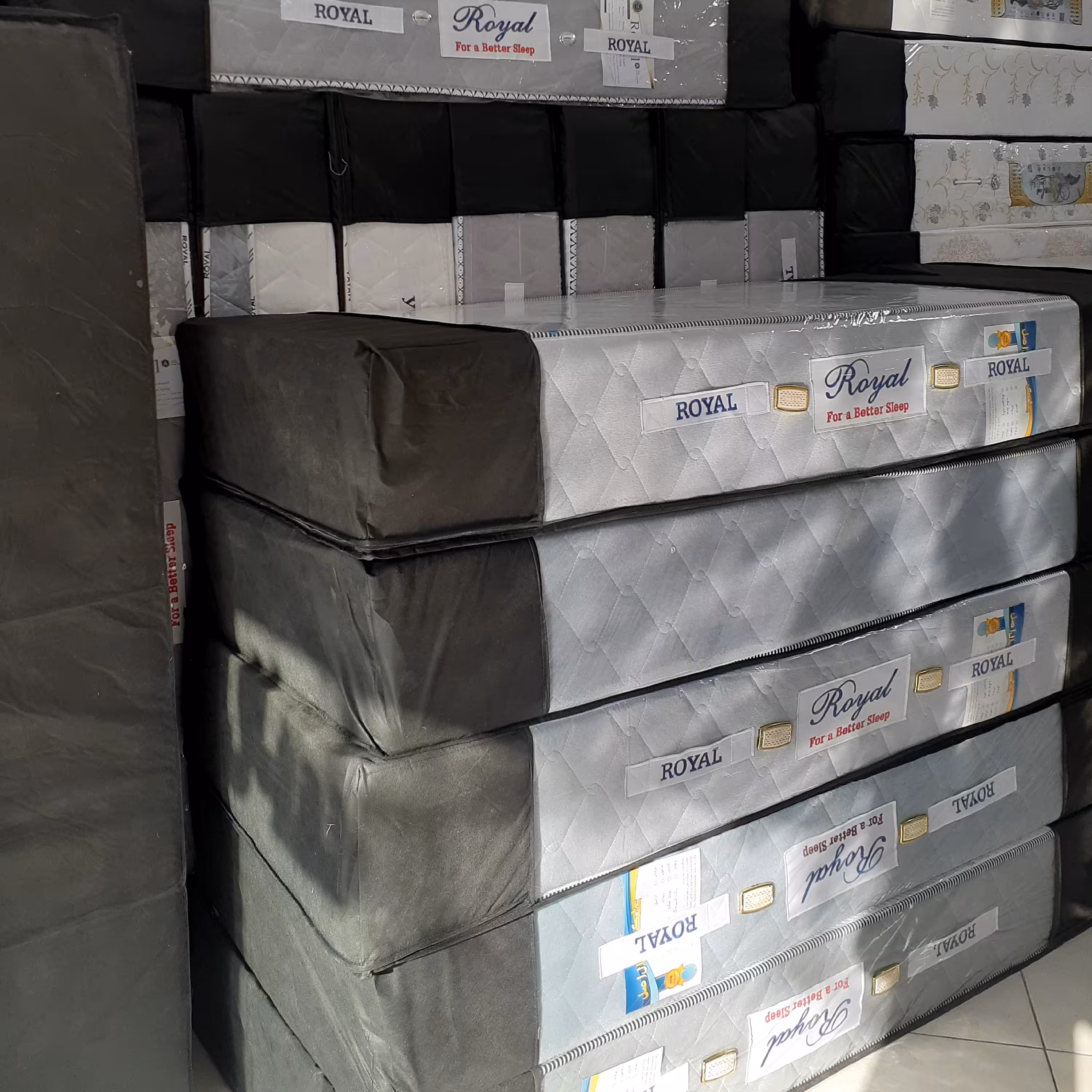 تشک طبی فنری رویال تک نفره 11 سال ضمانت ویژه فنر میکرو ریز (ارسال با باربری و پس کرایه میباشد )