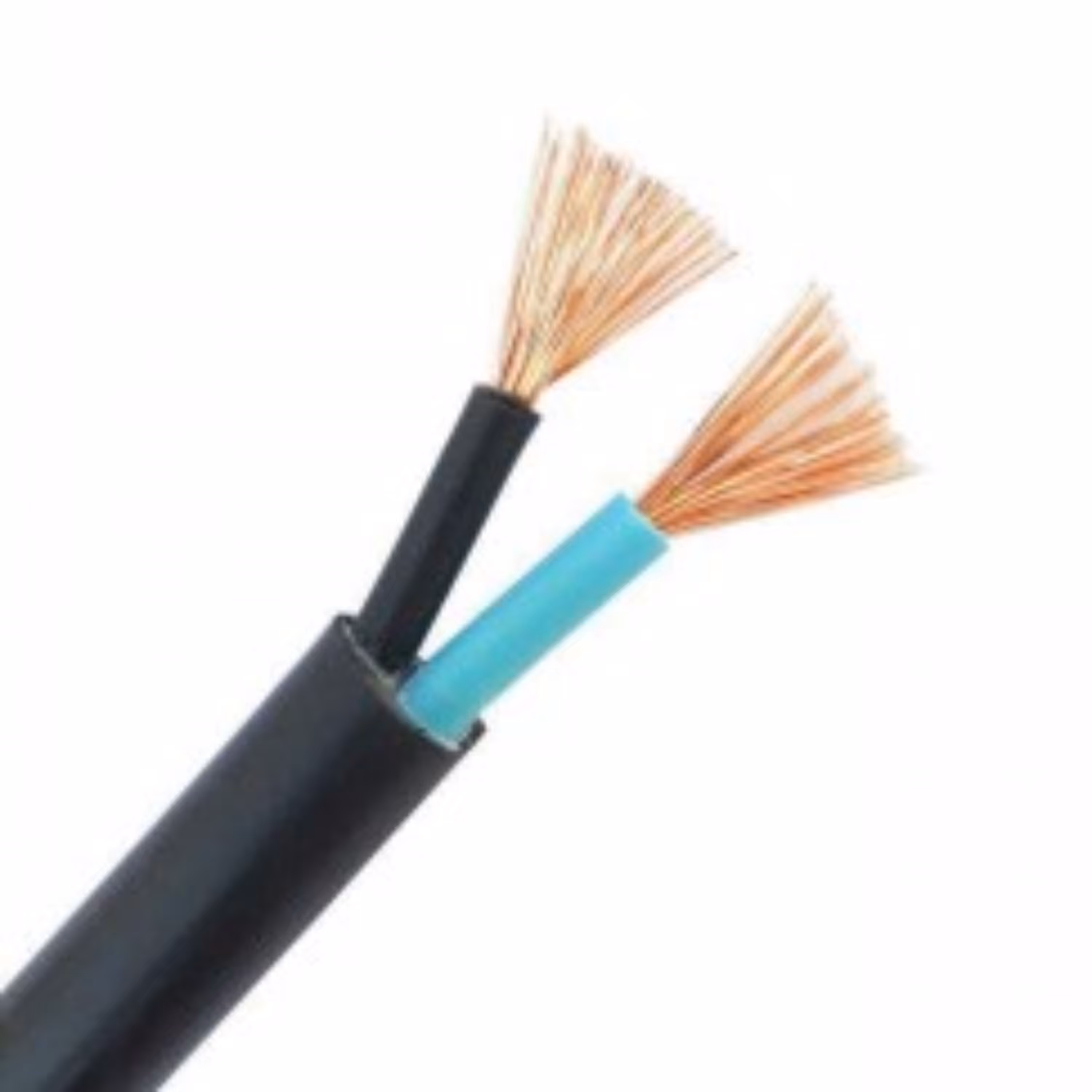 کابل افشان مس 2 رشته مقطع یک و نیم  45 متری 