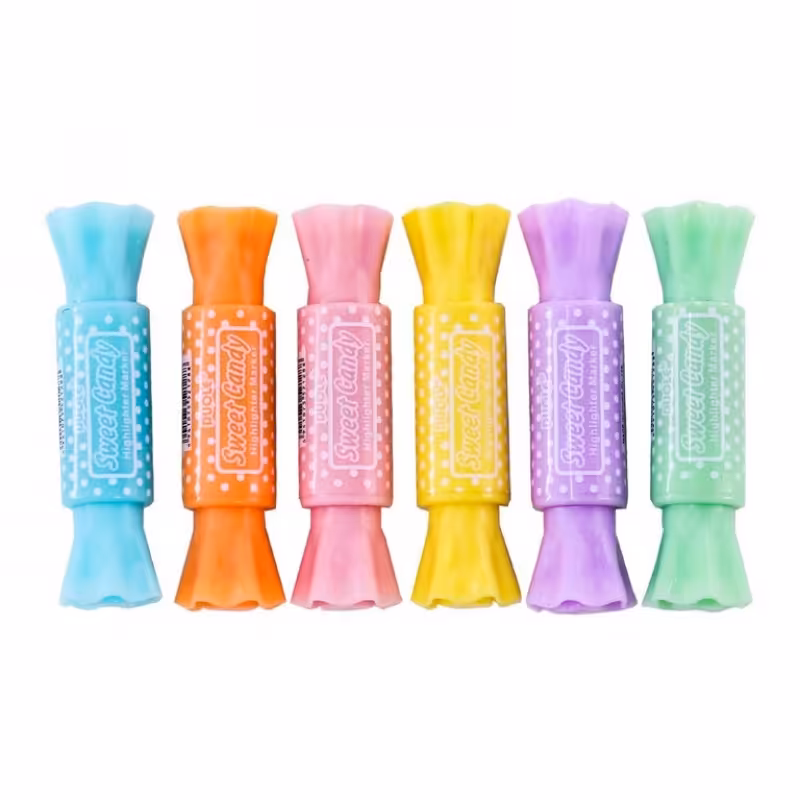 ماژیک هایلایت دوسر طرح شکلات 6 عددی