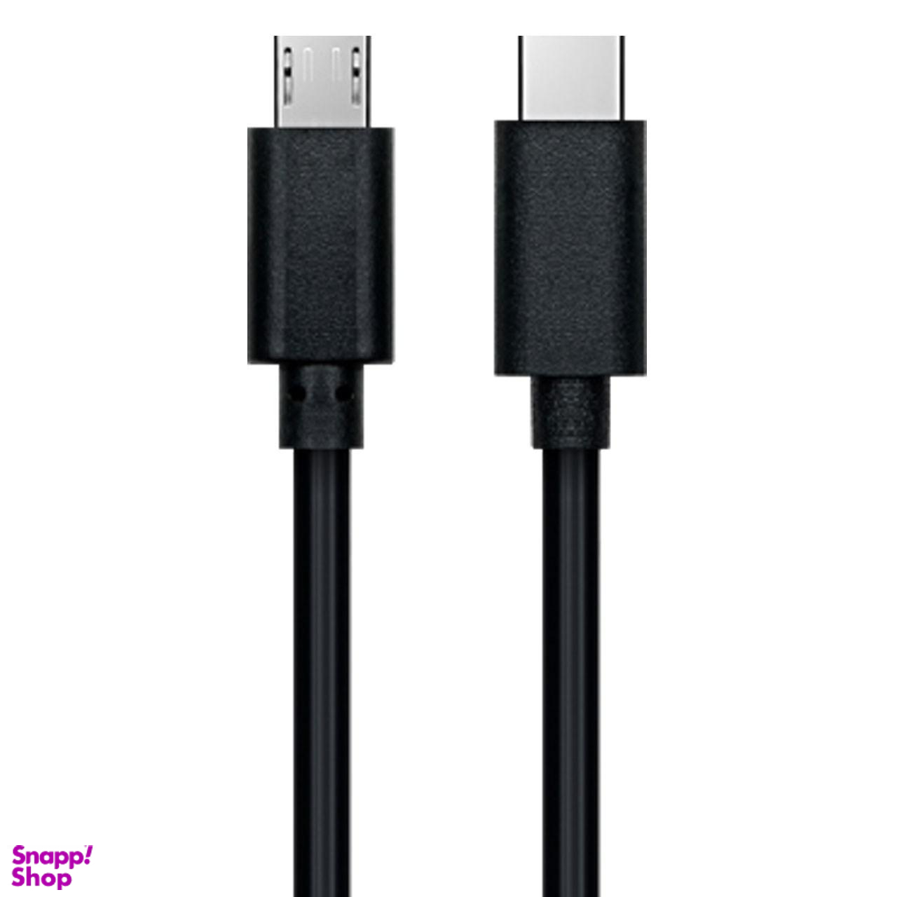 کابل تبدیل USB-C به Micro USB کی نت پلاس (K-Net Plus) پلاس مدل Kp-C2002 به طول 12m
