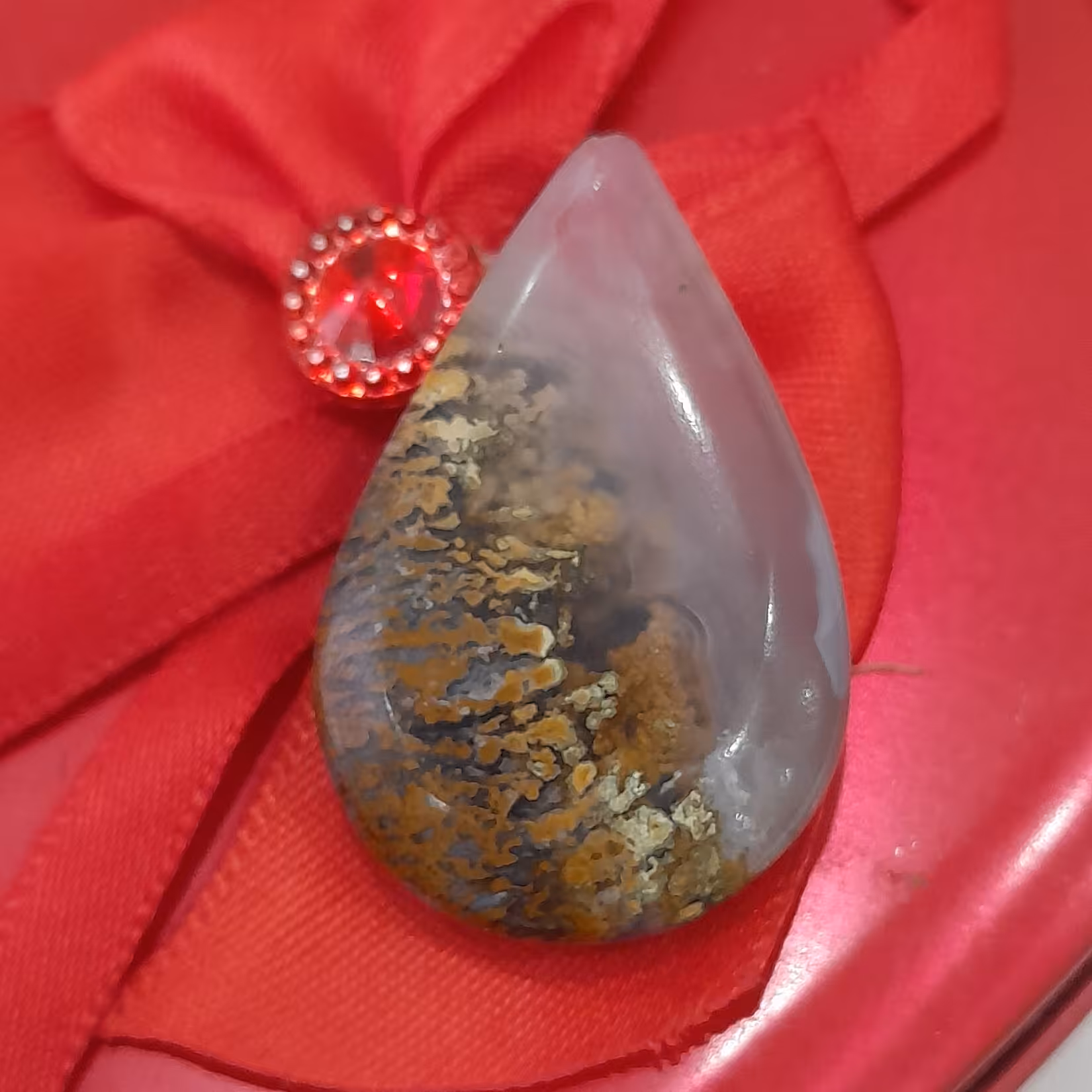 عقیق شجر پاییزی  کد 132